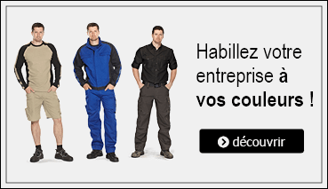 Habillez vous aux couleurs de votre entreprise