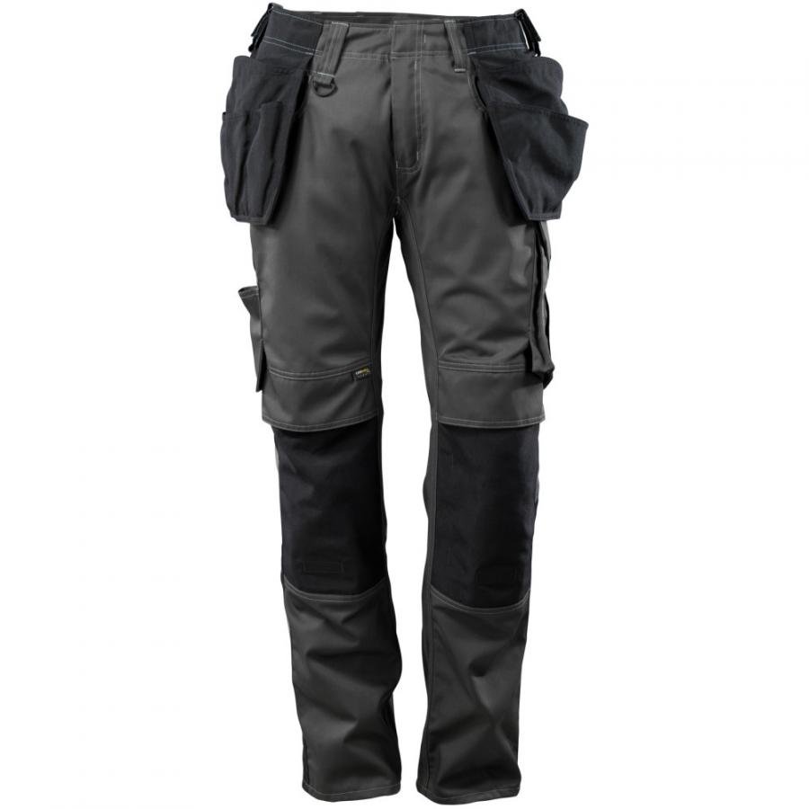 PANTALON MASCOT PANTALON AVEC POCHES FLOTTANTES, LÉGER. ANTHRACITE  FONCÉ/NOIR | Vêtements de travail pour le bas