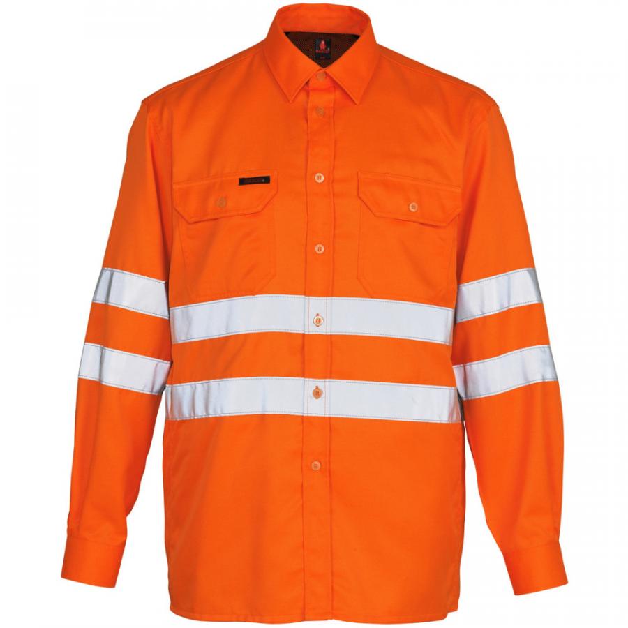 CHEMISE HI VIS ORANGE taille 39 40 Vetiroc